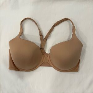 Victoria's Secret Body By Victoria Racerback Demi Front Closure Tan Size 38C